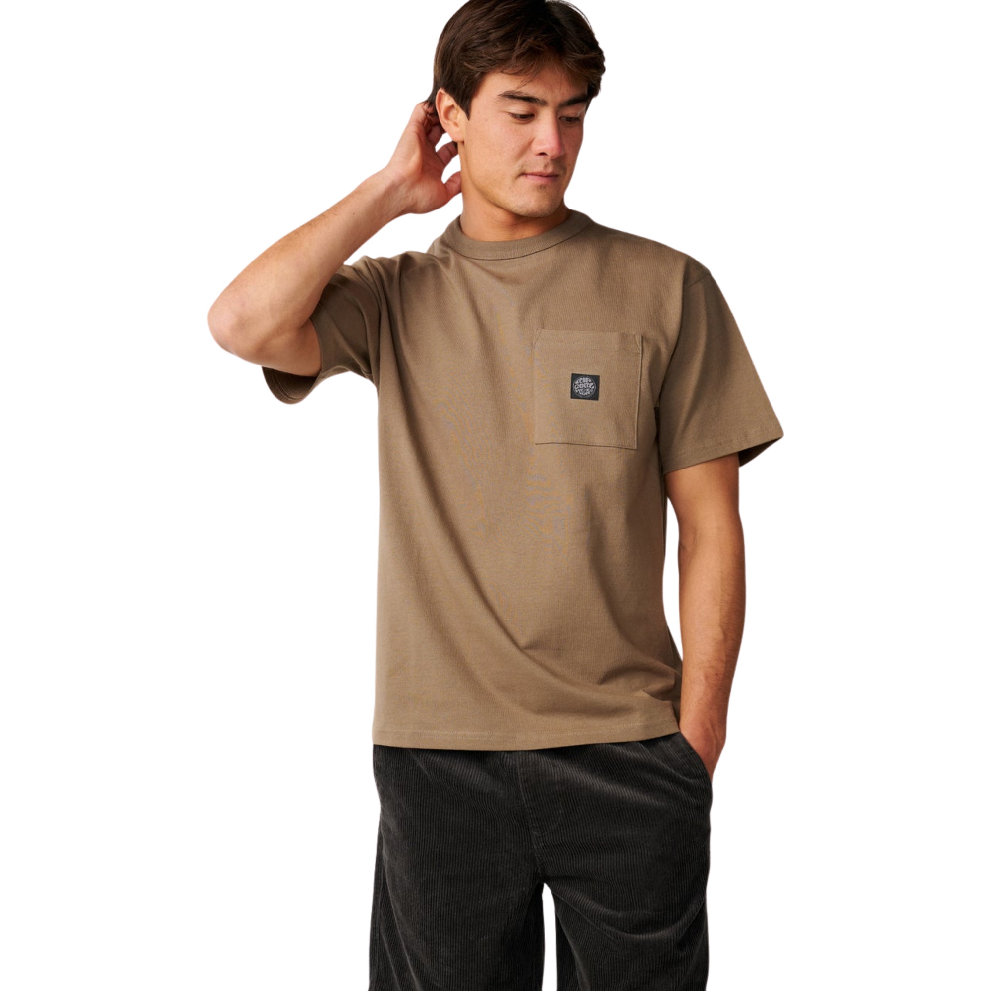 Rip Curl Mens Premium Surf Wettie T-Shirt 105MTE - Walnut